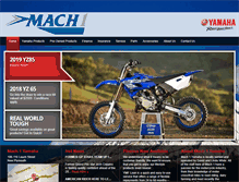 Tablet Screenshot of mach1yamaha.co.nz